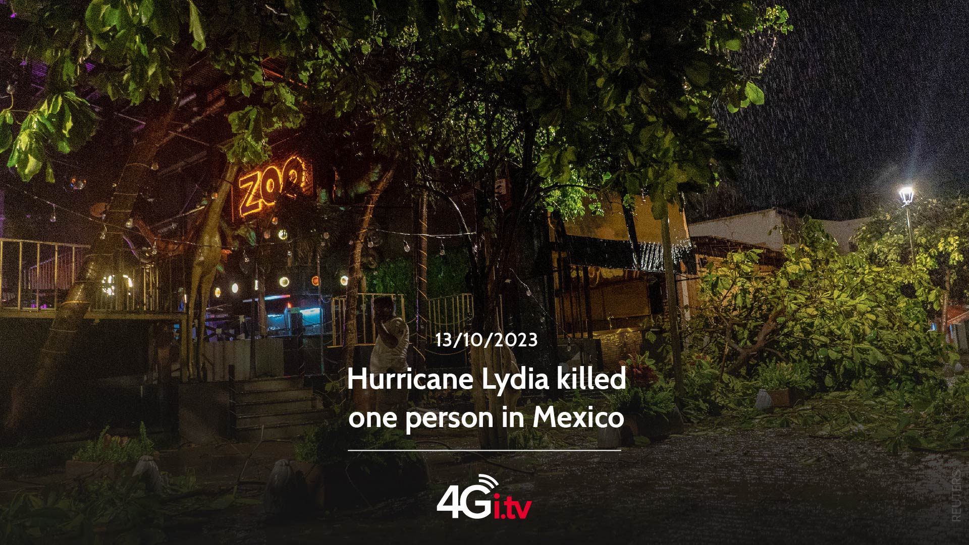 Read more about the article Hurricane Lydia killed one person in Mexico