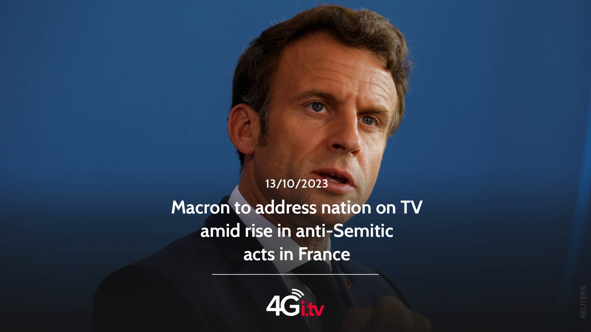 Read more about the article Macron to address nation on TV amid rise in anti-Semitic acts in France