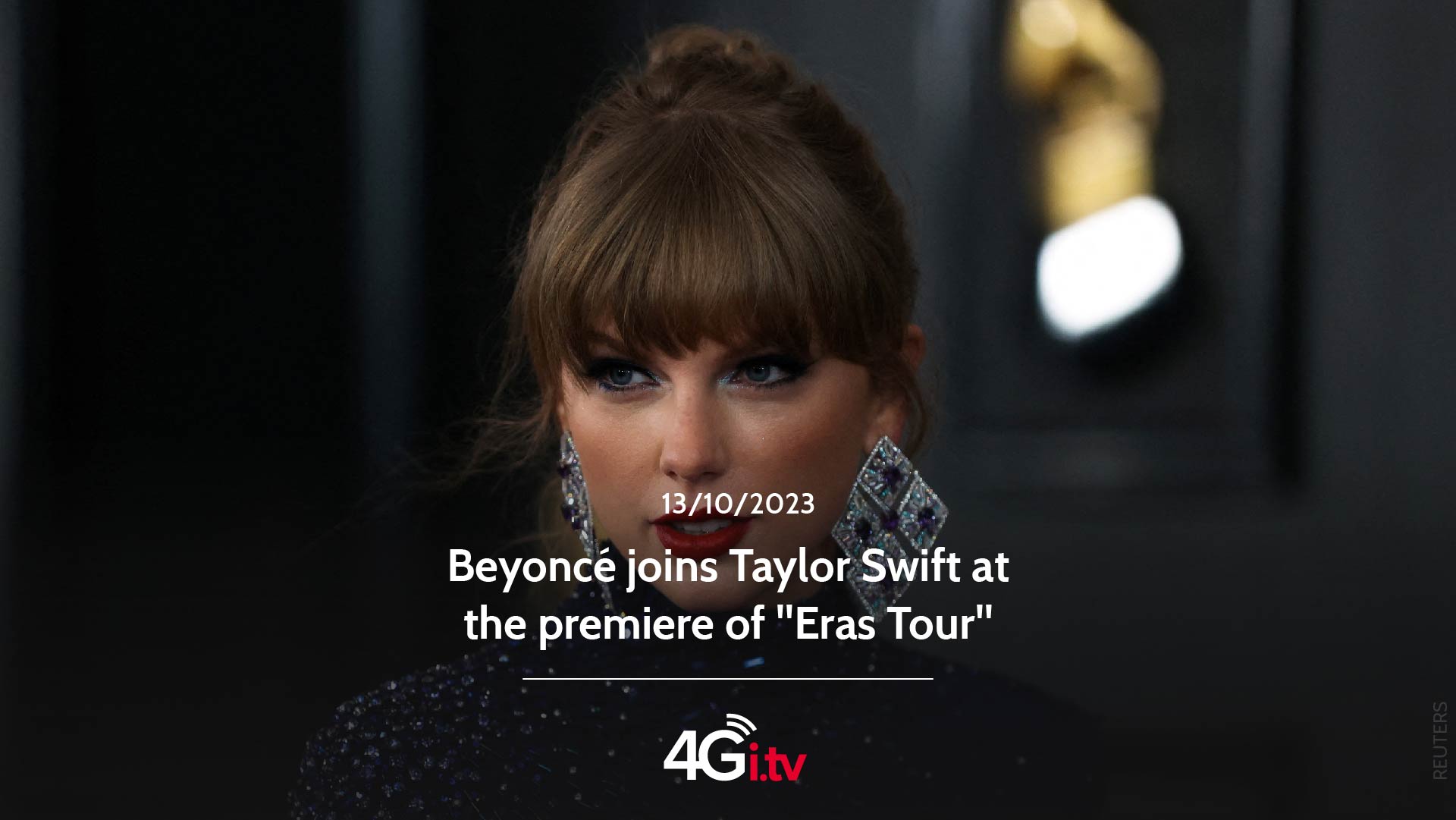 Read more about the article Beyoncé joins Taylor Swift at the premiere of “Eras Tour”