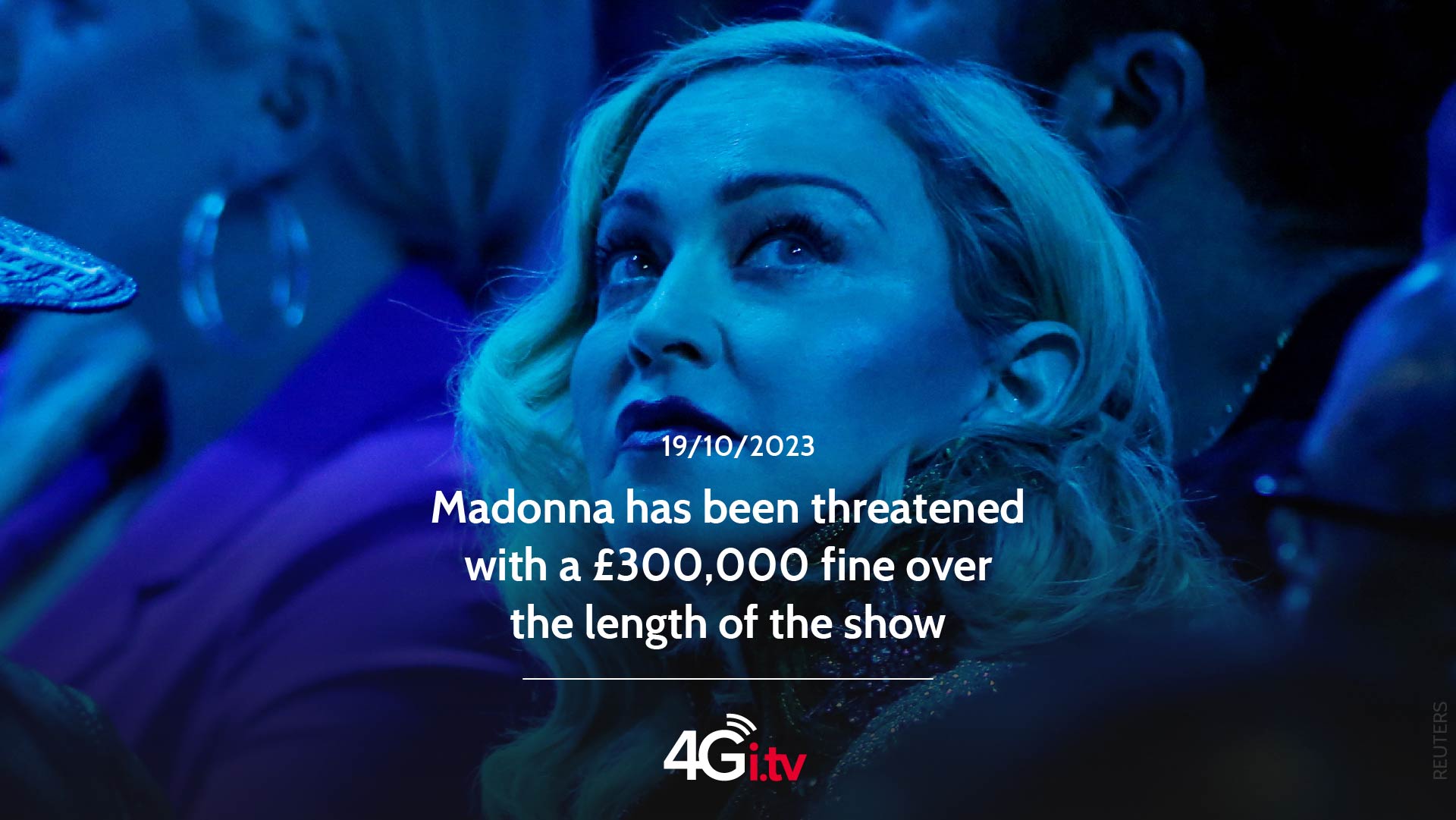 Read more about the article Madonna has been threatened with a £300,000 fine over the length of the show
