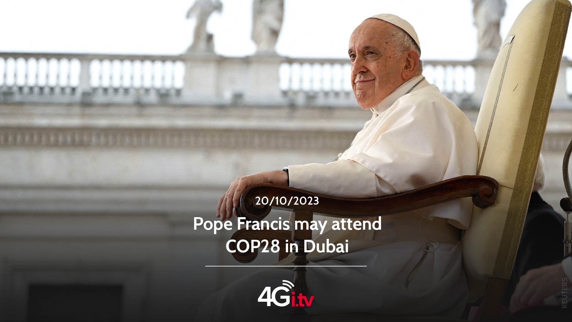 Lesen Sie mehr über den Artikel Pope Francis may attend COP28 in Dubai