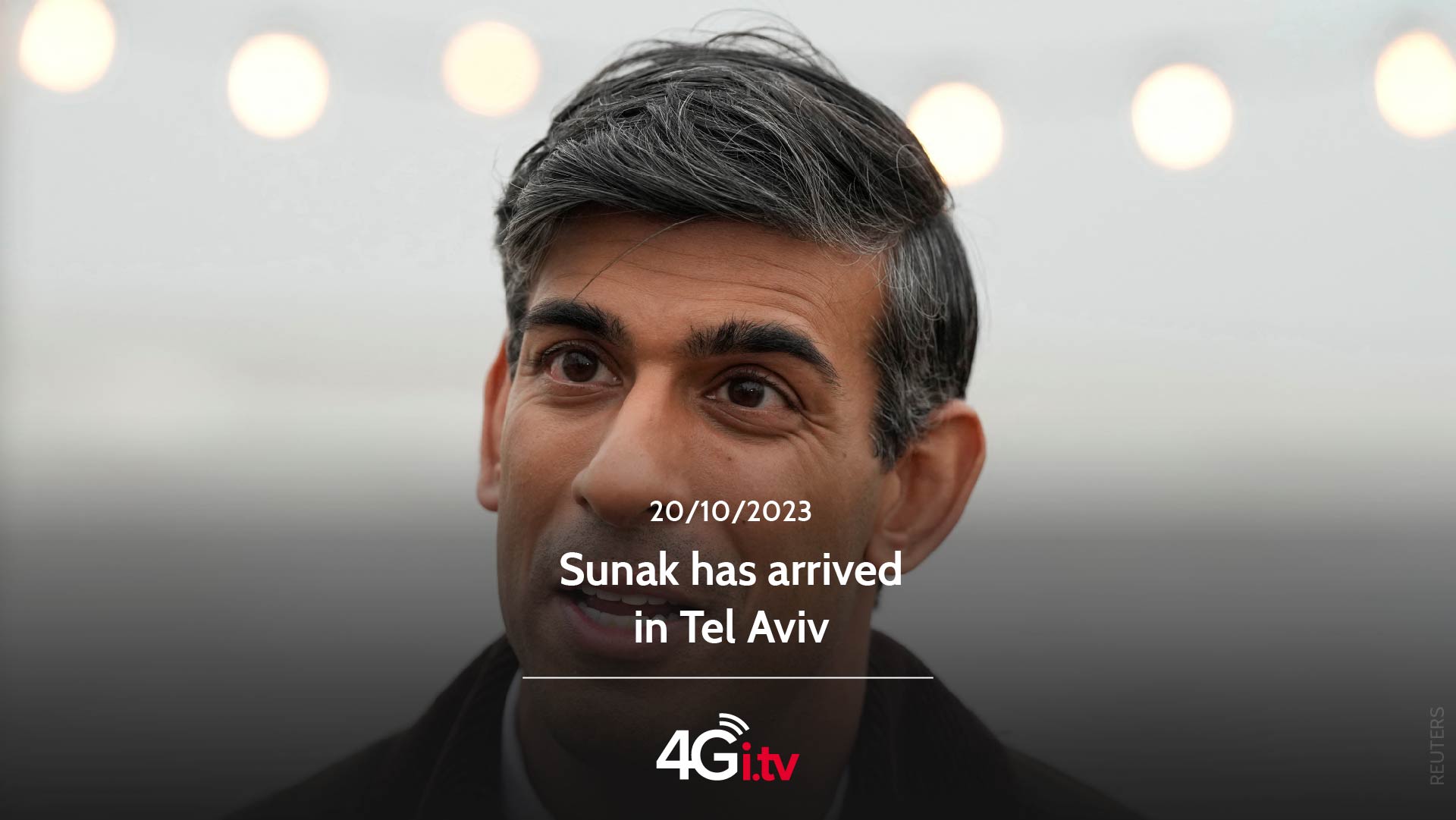 Read more about the article Sunak has arrived in Tel Aviv