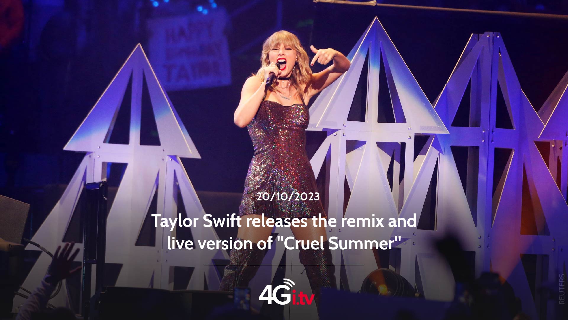 Read more about the article Taylor Swift releases the remix and live version of “Cruel Summer”