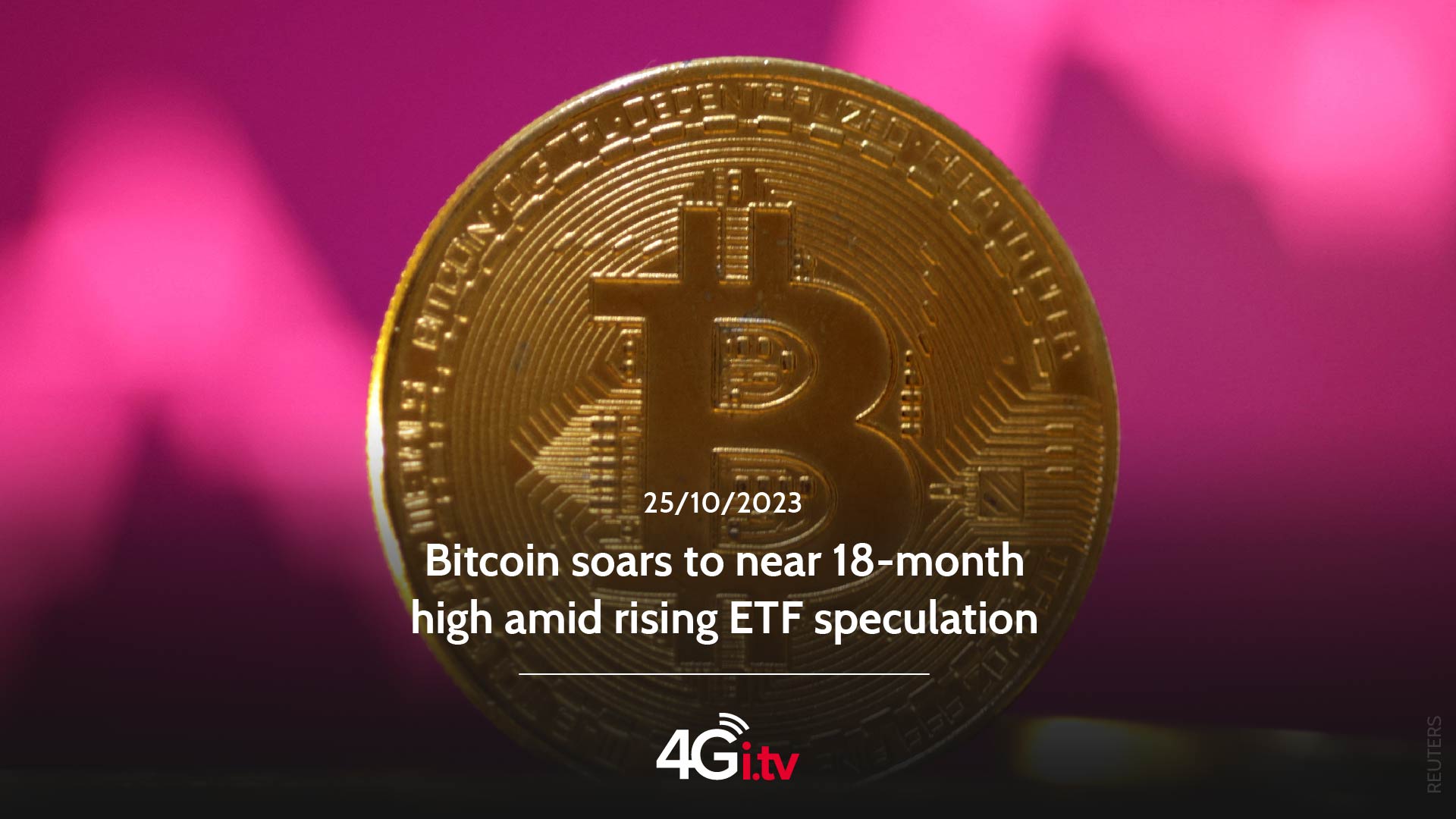 Read more about the article Bitcoin soars to near 18-month high amid rising ETF speculation