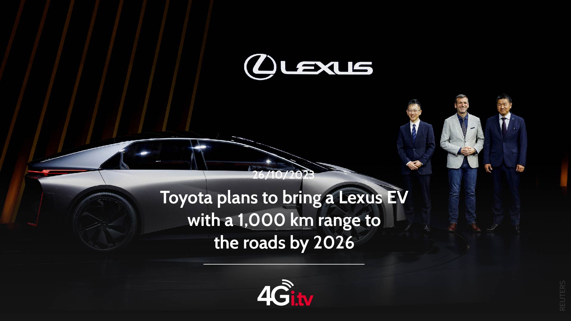 Read more about the article Toyota plans to bring a Lexus EV with a 1,000 km range to the roads by 2026