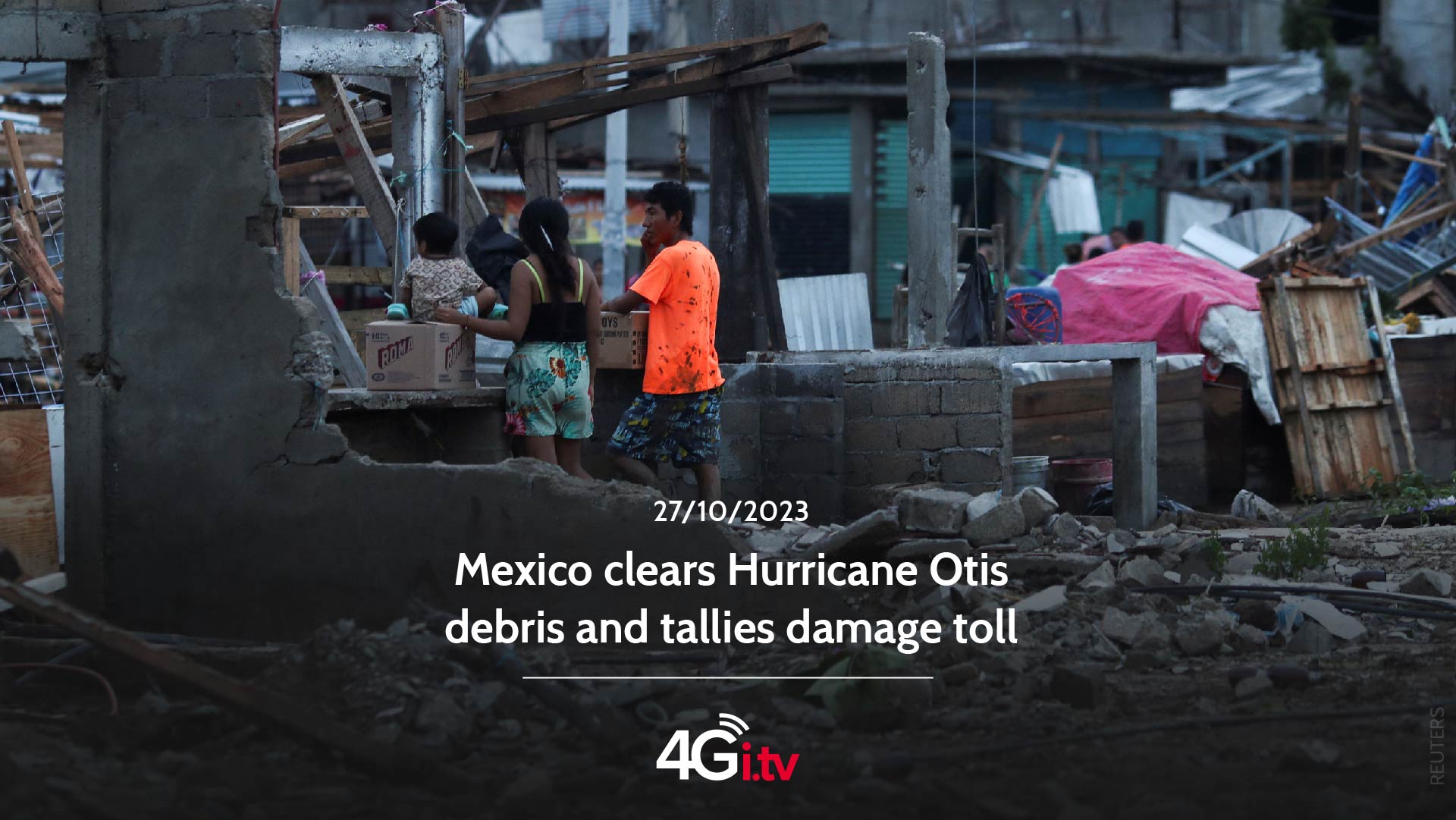 Read more about the article Mexico clears Hurricane Otis debris and tallies damage toll