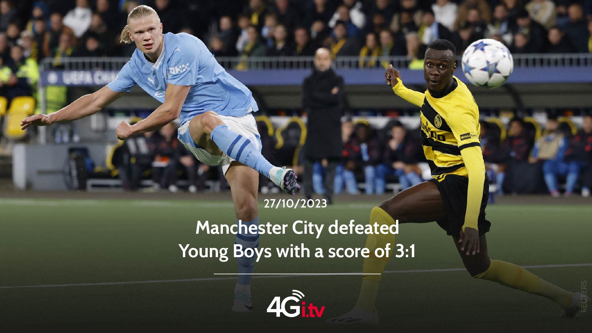 Read more about the article Manchester City defeated Young Boys with a score of 3:1