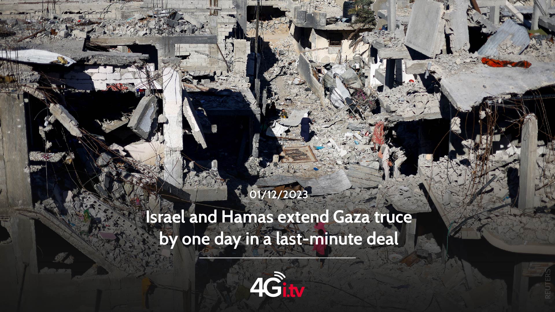 Lee más sobre el artículo Israel and Hamas extend Gaza truce by one day in a last-minute deal