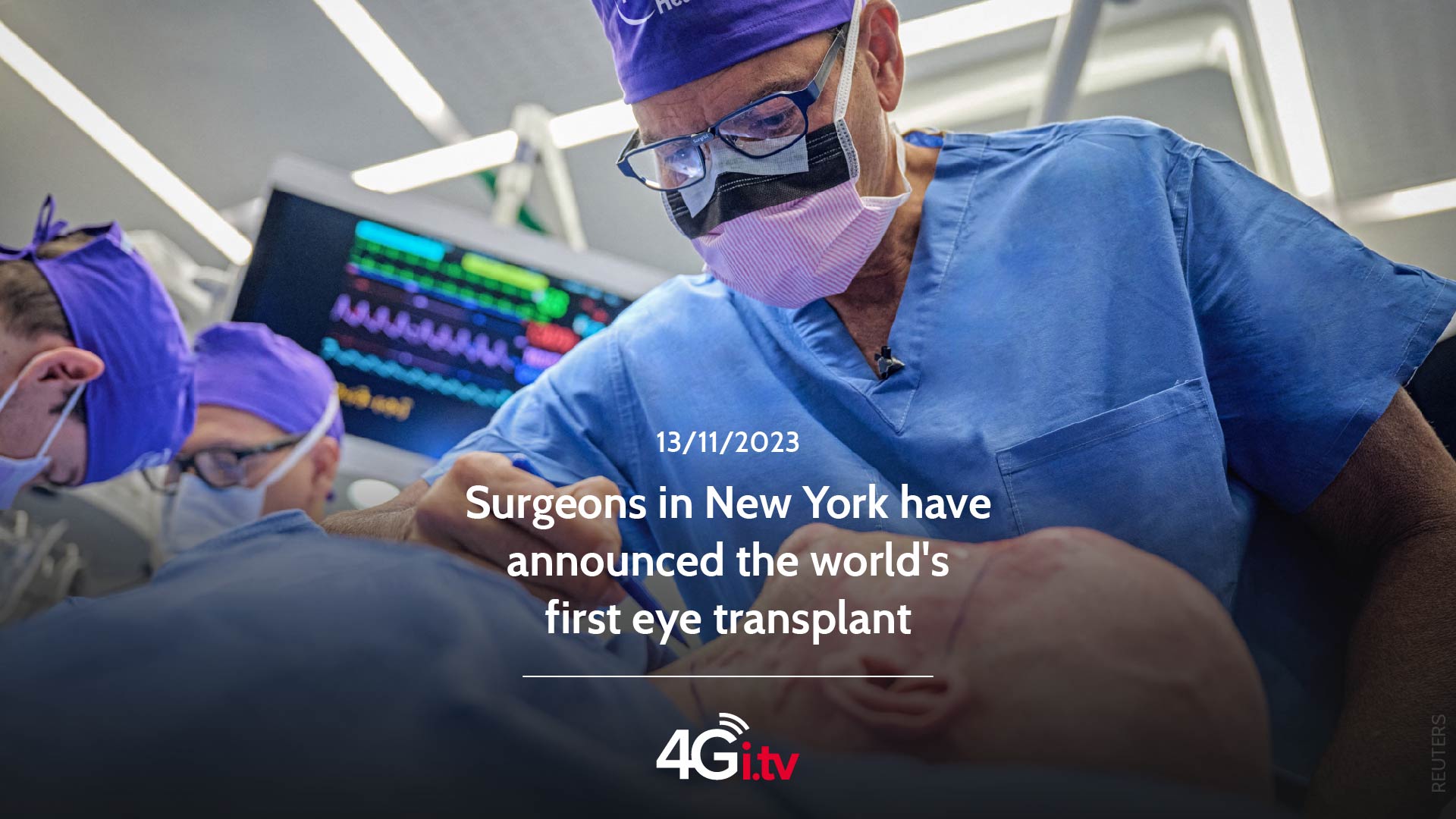 Read more about the article Surgeons in New York have announced the world’s first eye transplant
