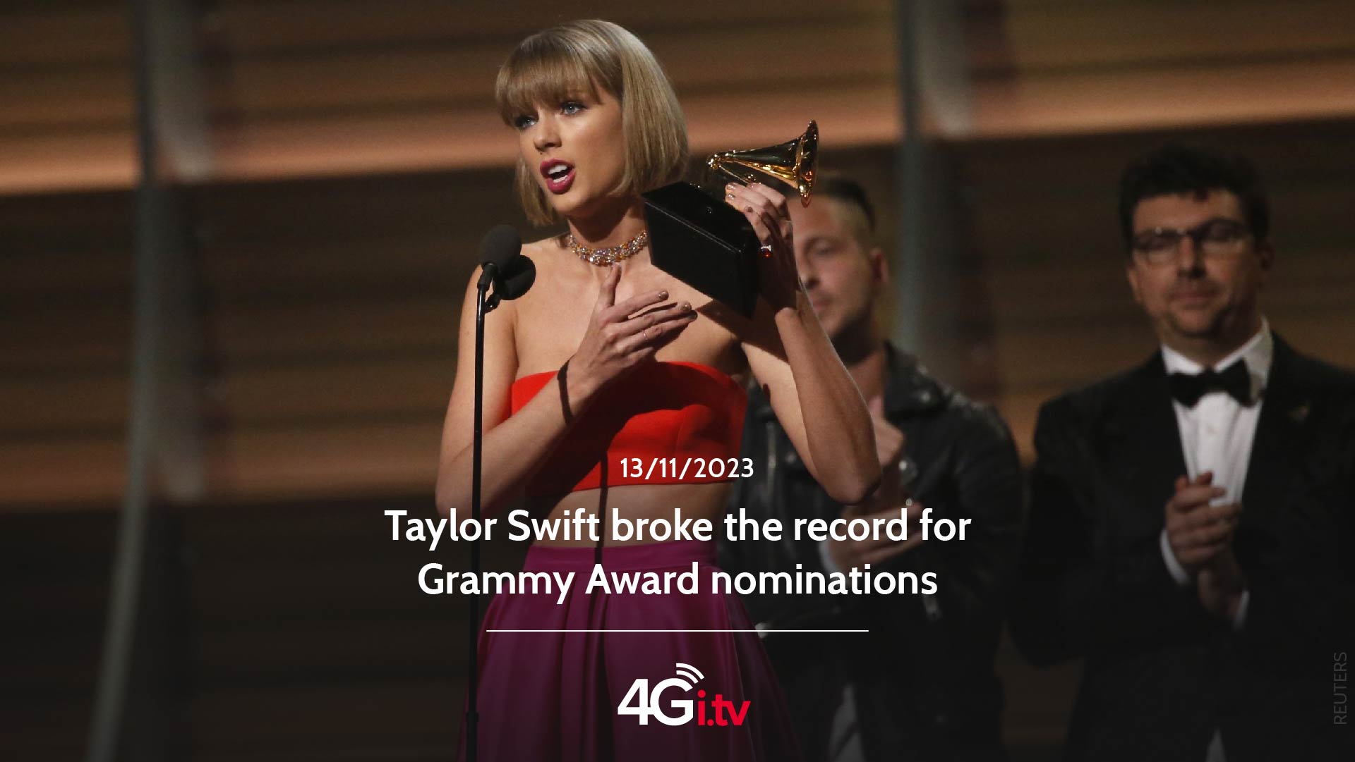 Read more about the article Taylor Swift broke the record for Grammy Award nominations