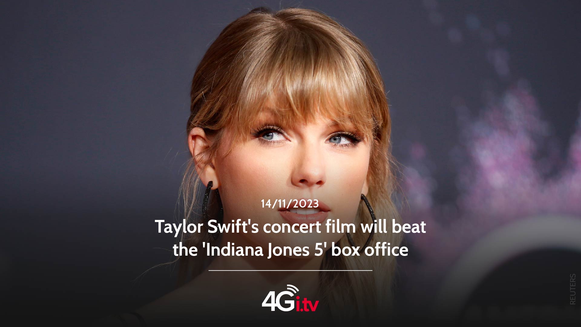 Read more about the article Taylor Swift’s concert film will beat the ‘Indiana Jones 5’ box office
