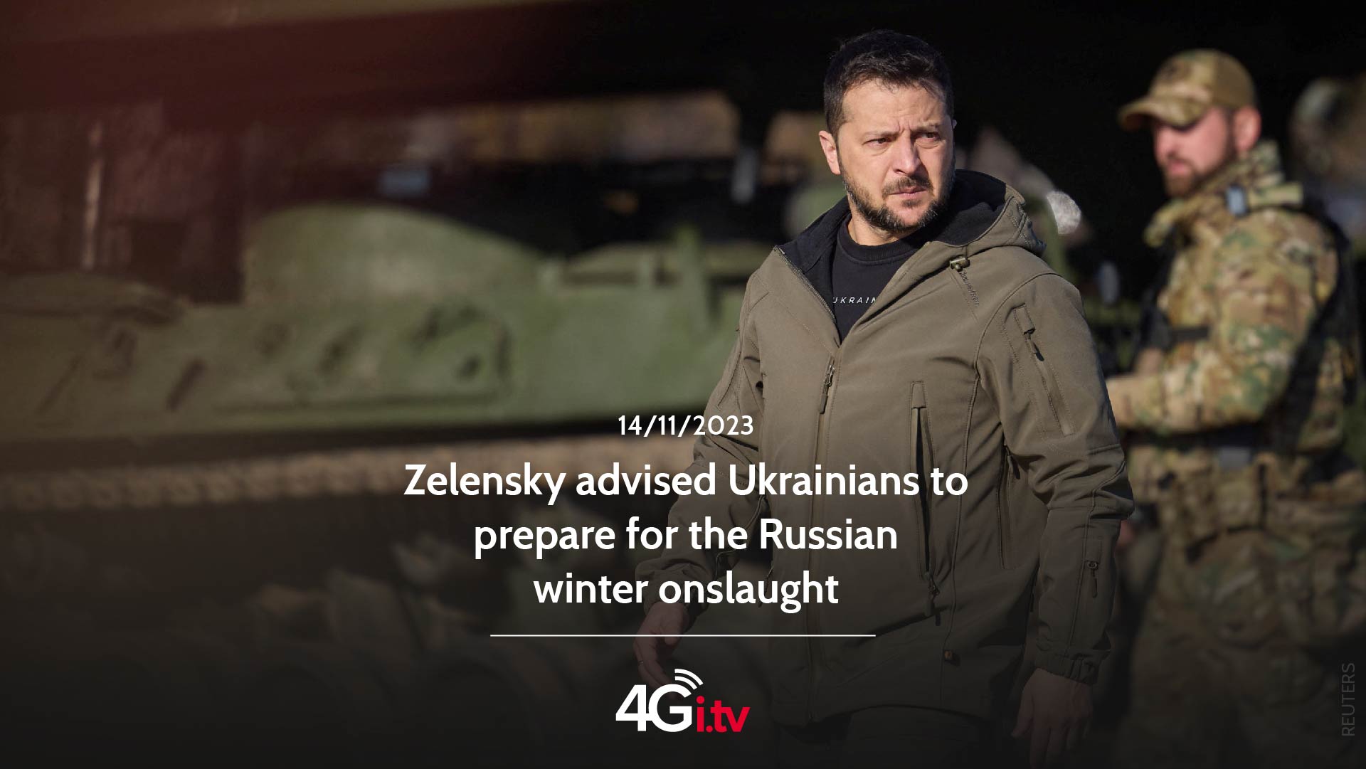 Read more about the article Zelensky advised Ukrainians to prepare for the Russian winter onslaught