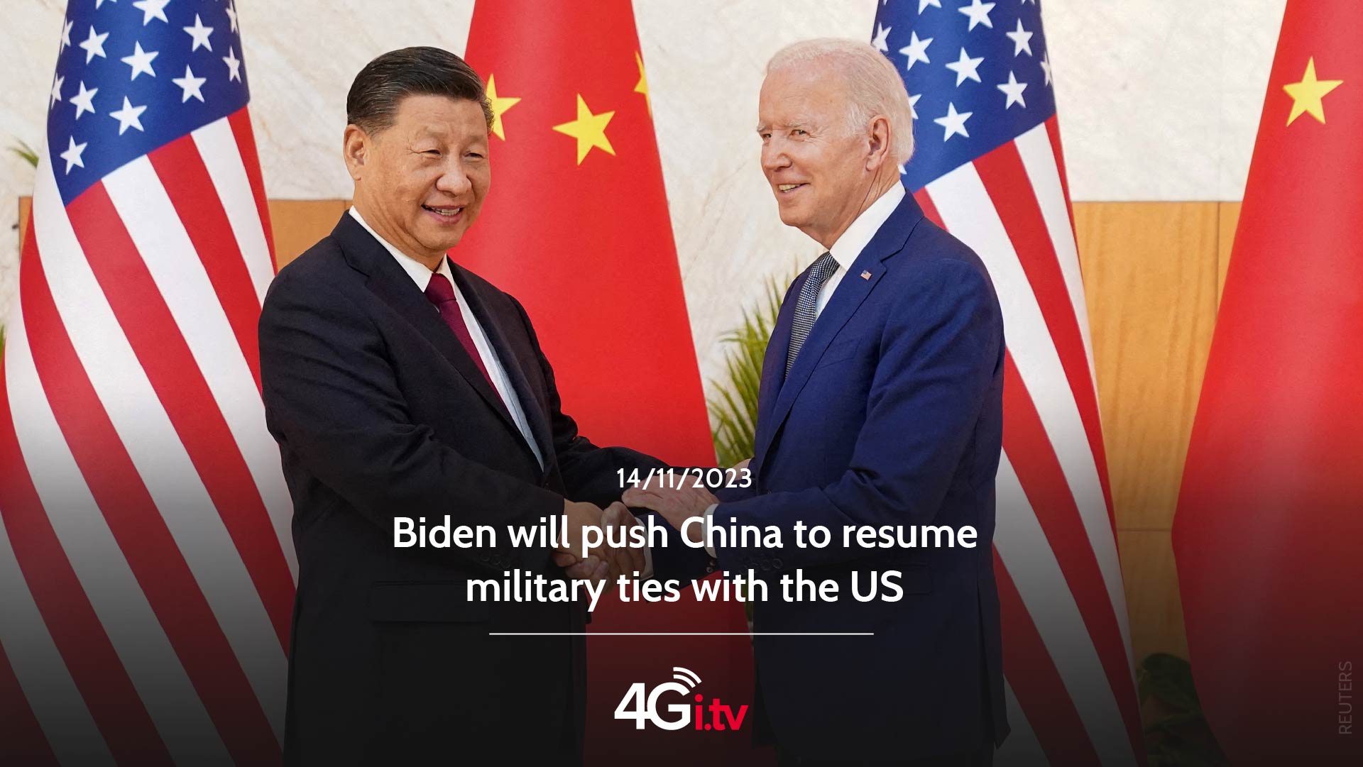 Read more about the article Biden will push China to resume military ties with the US