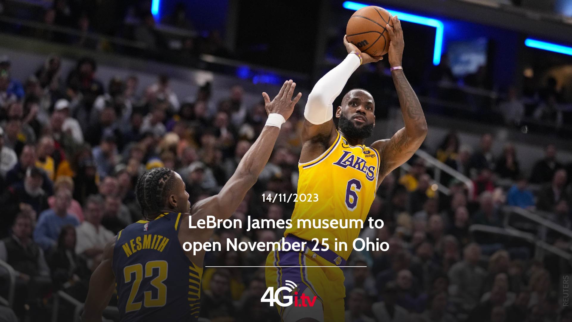 Read more about the article LeBron James museum to open November 25 in Ohio