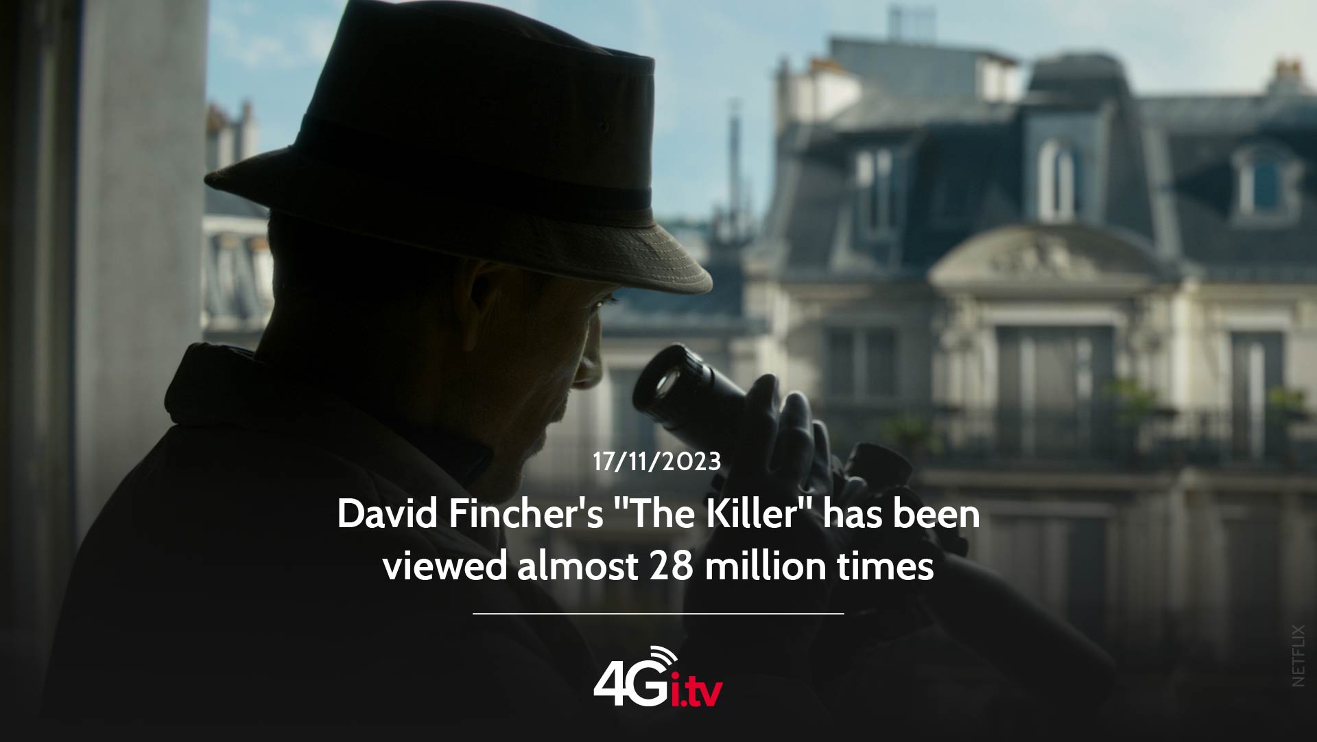 Read more about the article David Fincher’s “The Killer” has been viewed almost 28 million times