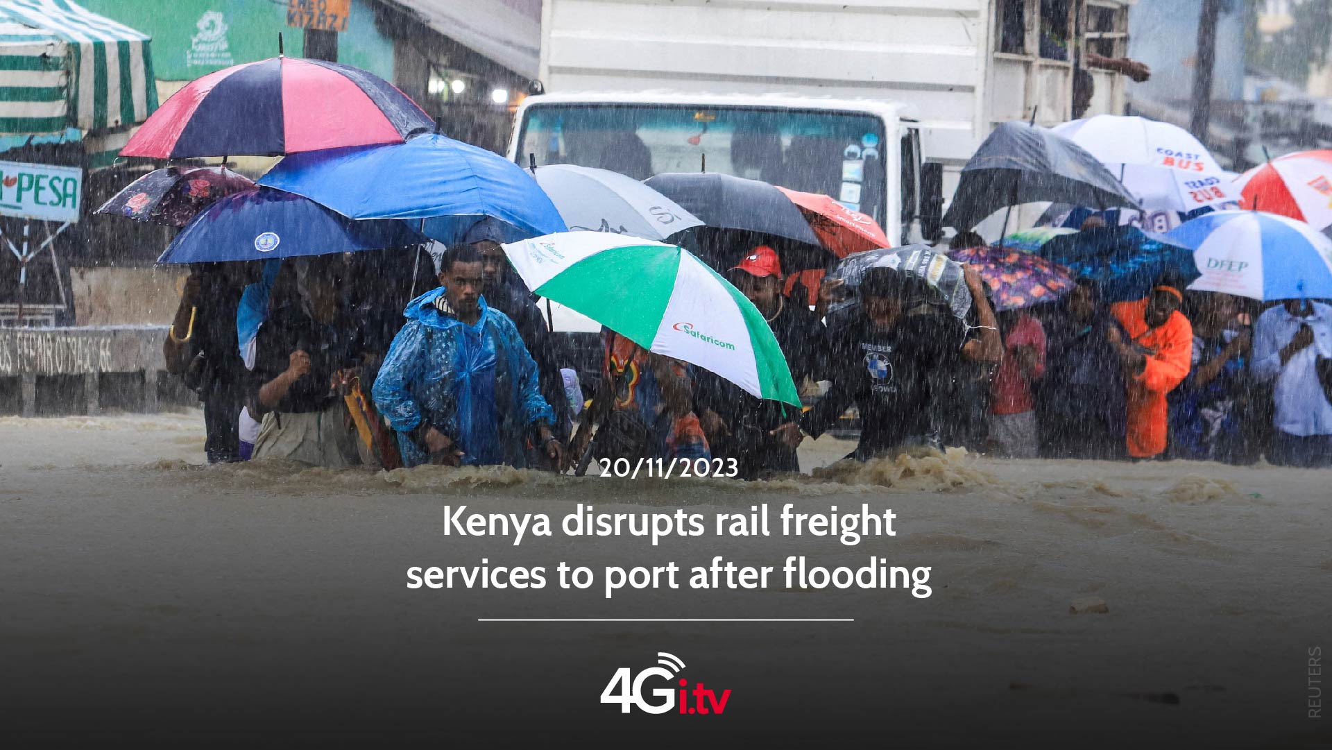 Подробнее о статье Kenya disrupts rail freight services to port after flooding