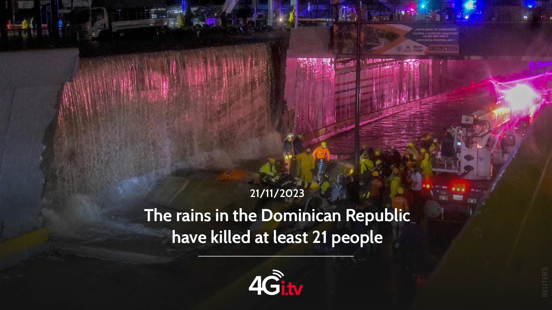 Read more about the article The rains in the Dominican Republic have killed at least 21 people
