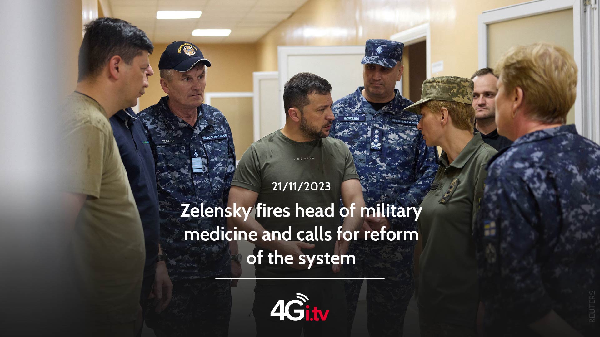 Read more about the article Zelensky fires head of military medicine and calls for reform of the system