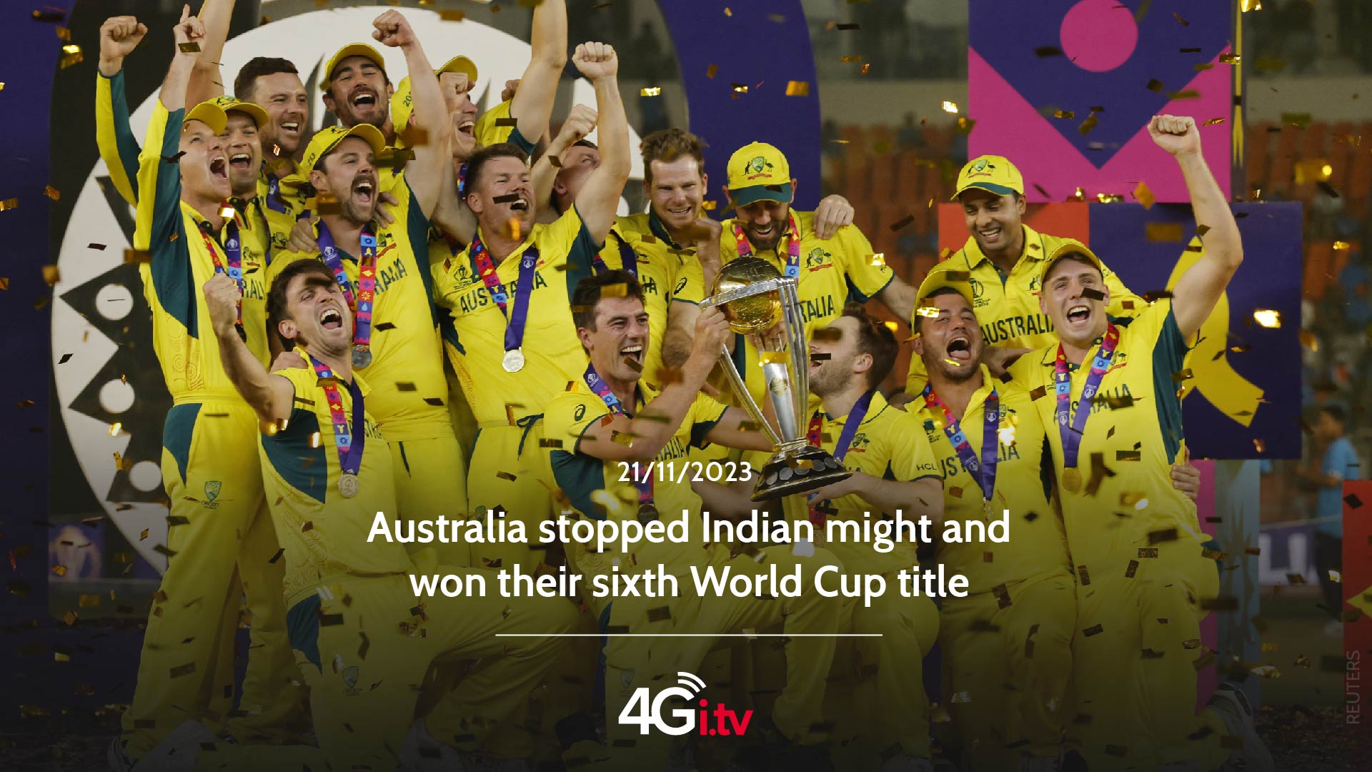 Read more about the article Australia stopped Indian might and won their sixth World Cup title