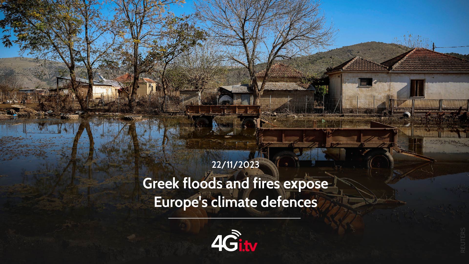 Подробнее о статье Greek floods and fires expose Europe’s climate defences