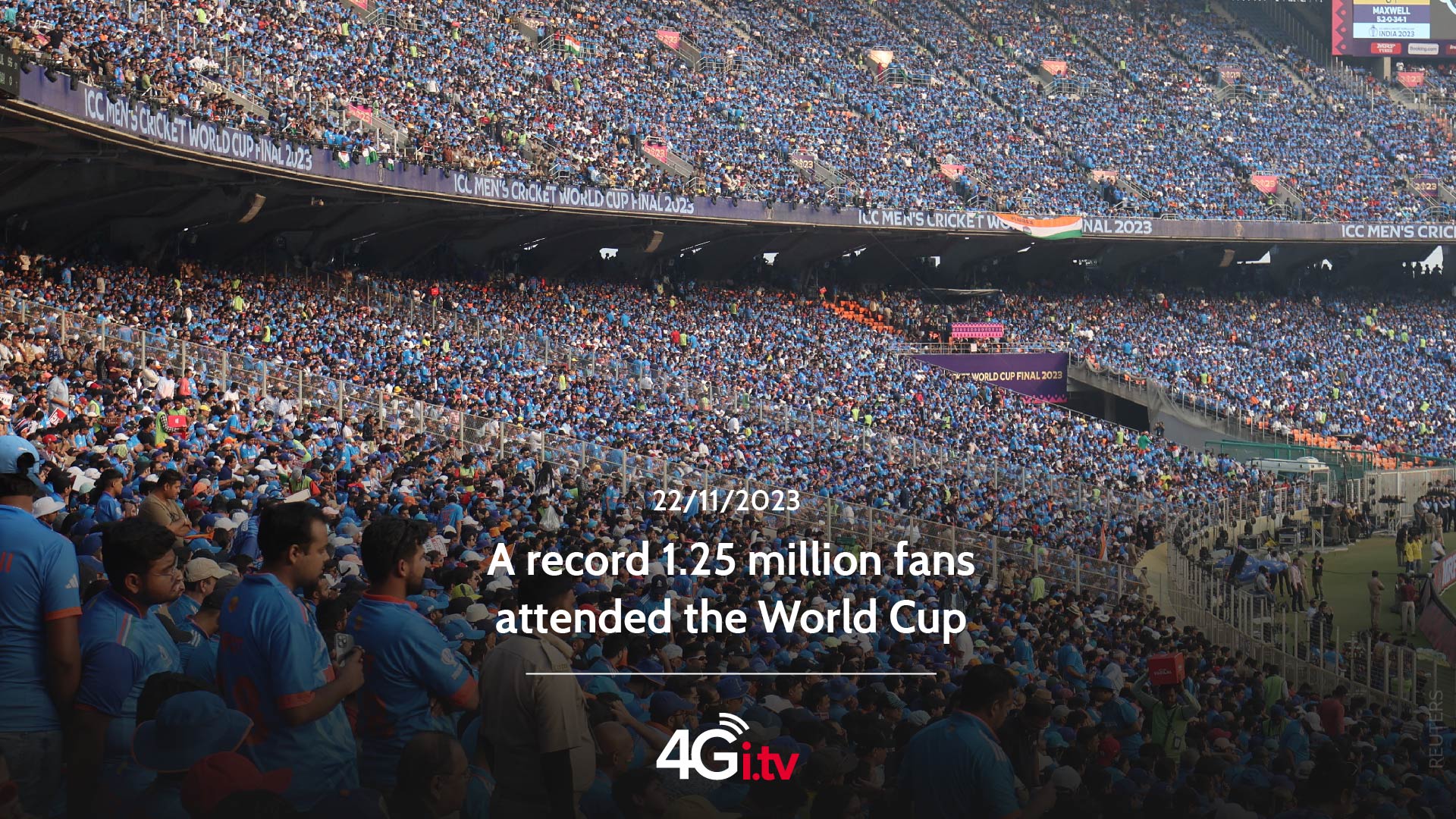 Read more about the article A record 1.25 million fans attended the World Cup