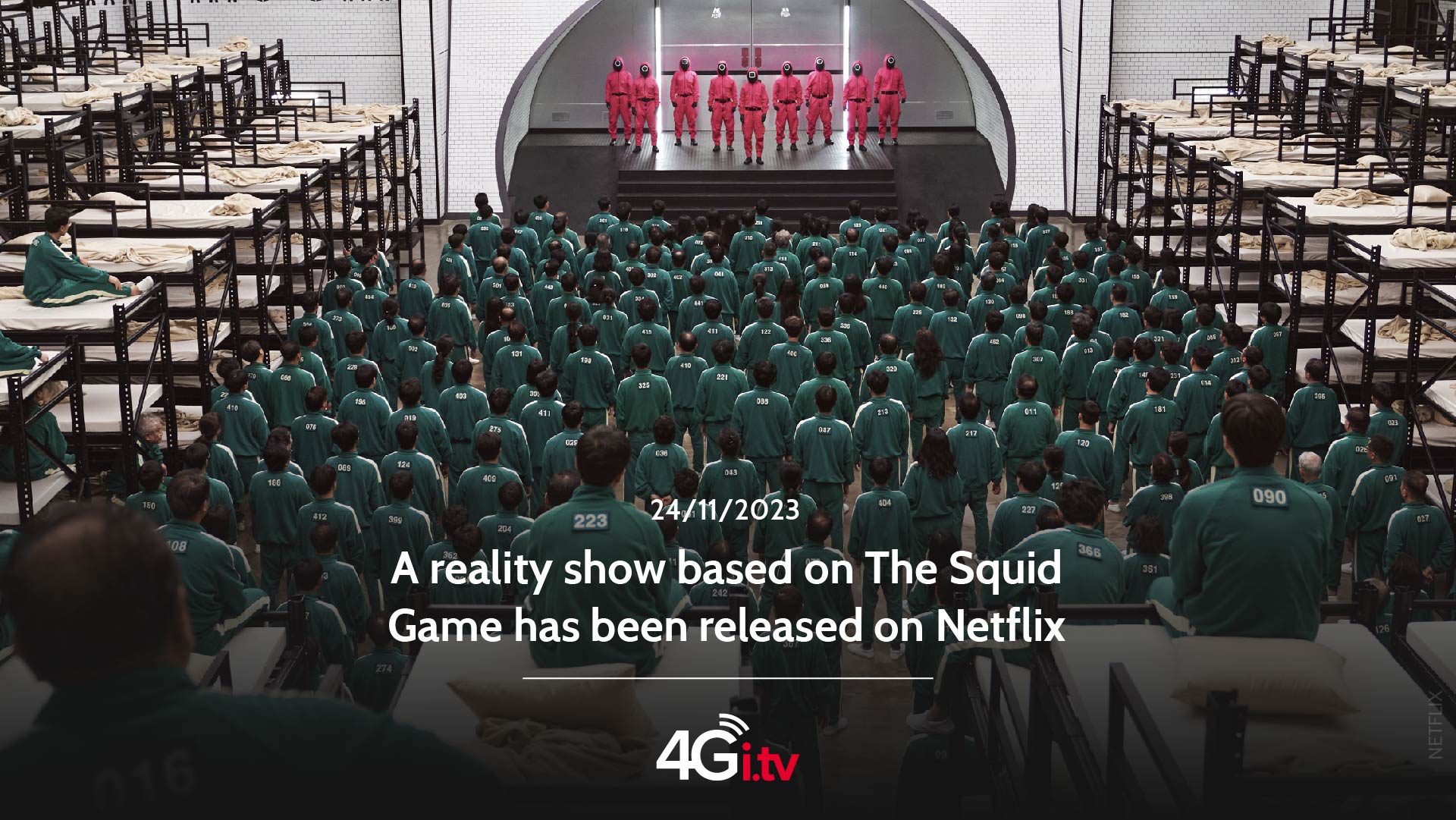 Подробнее о статье A reality show based on The Squid Game has been released on Netflix