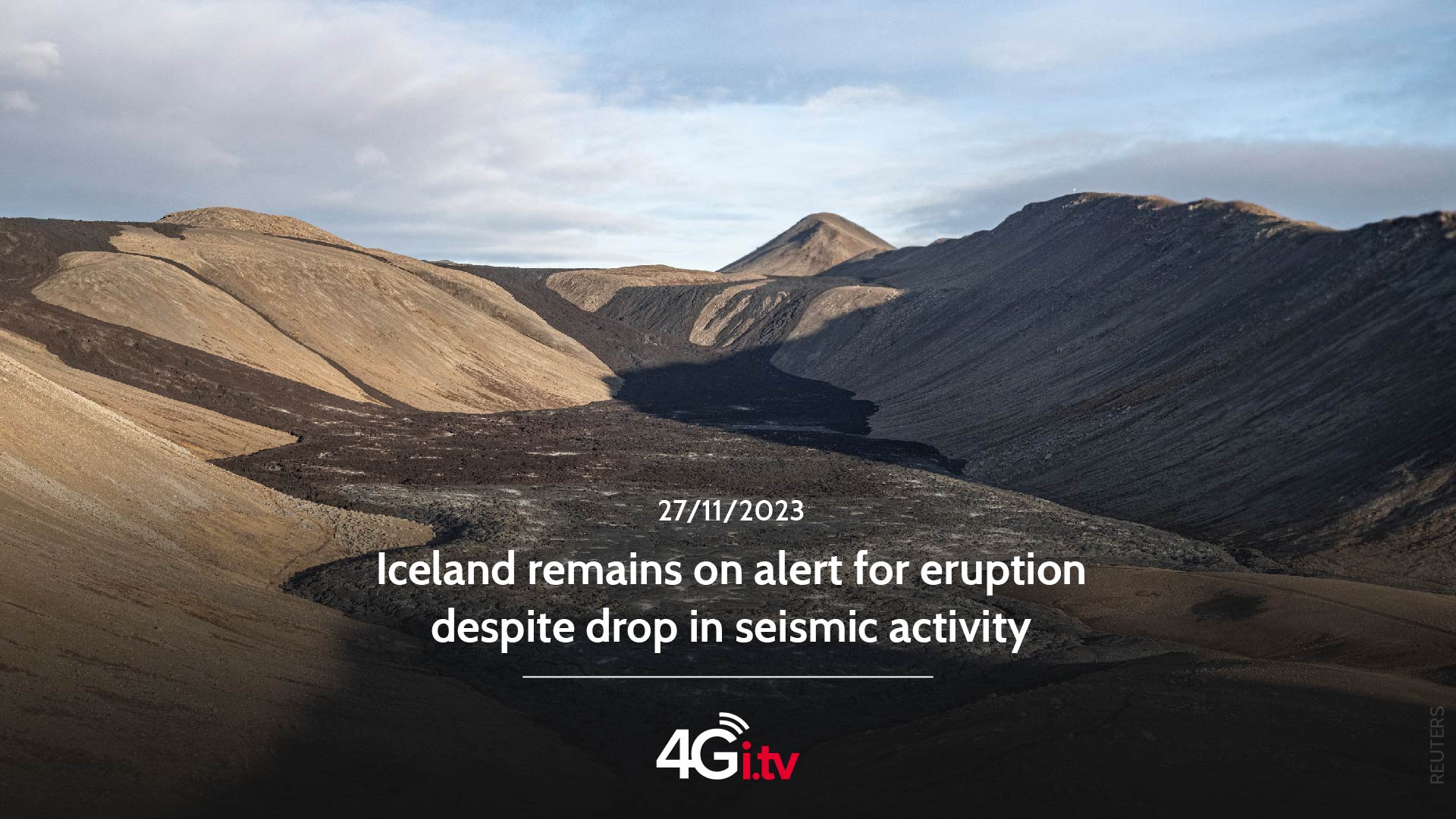 Подробнее о статье Iceland remains on alert for eruption despite drop in seismic activity