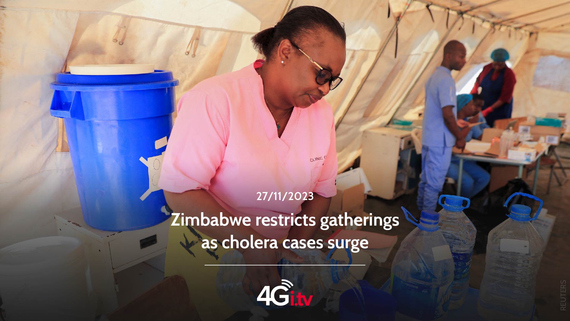Read more about the article Zimbabwe restricts gatherings as cholera cases surge