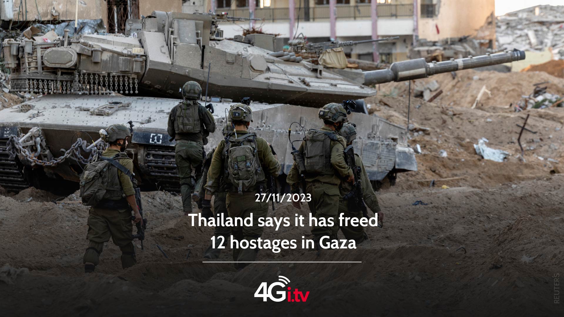 Read more about the article Thailand says it has freed 12 hostages in Gaza