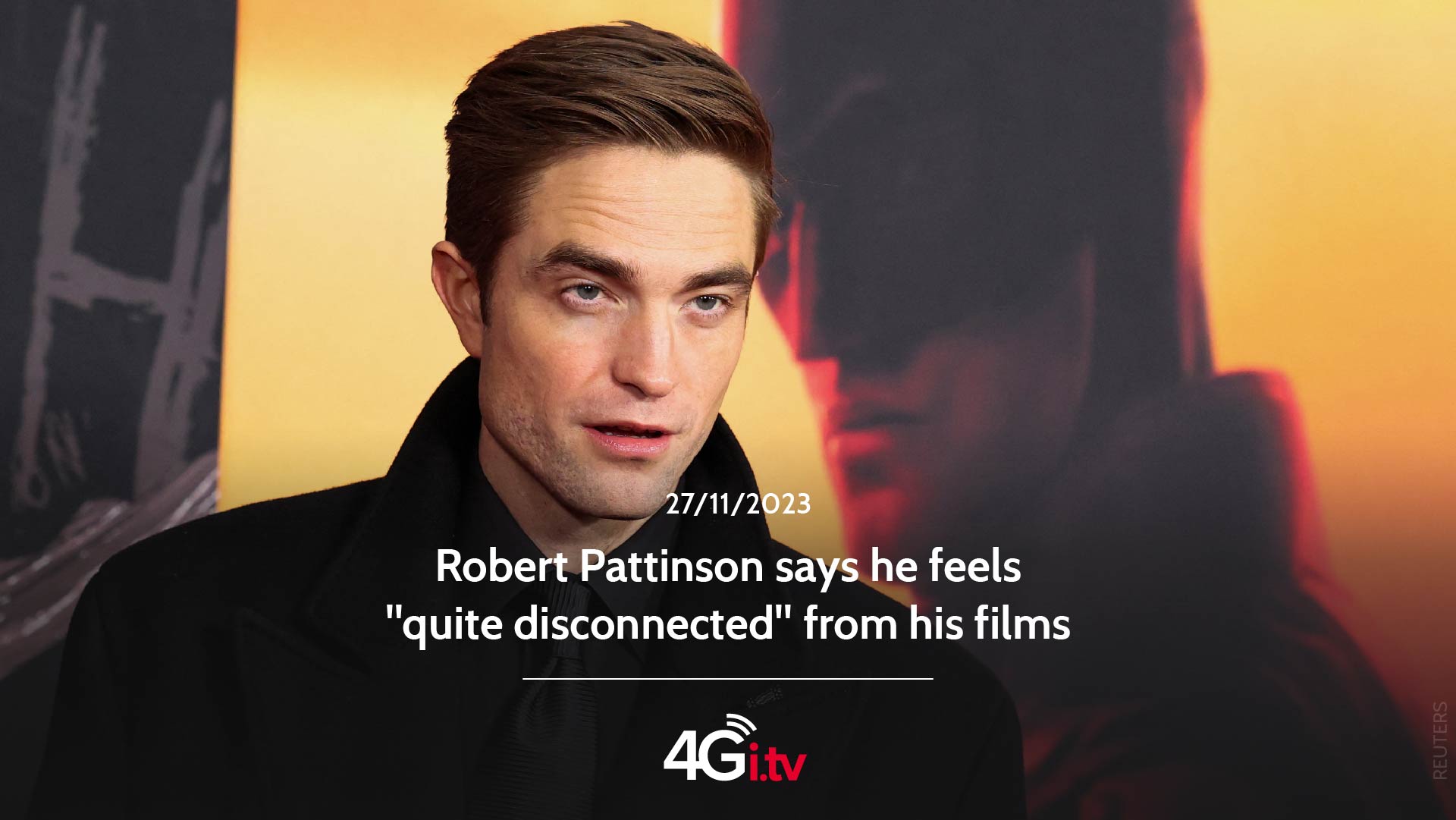Read more about the article Robert Pattinson says he feels “quite disconnected” from his films