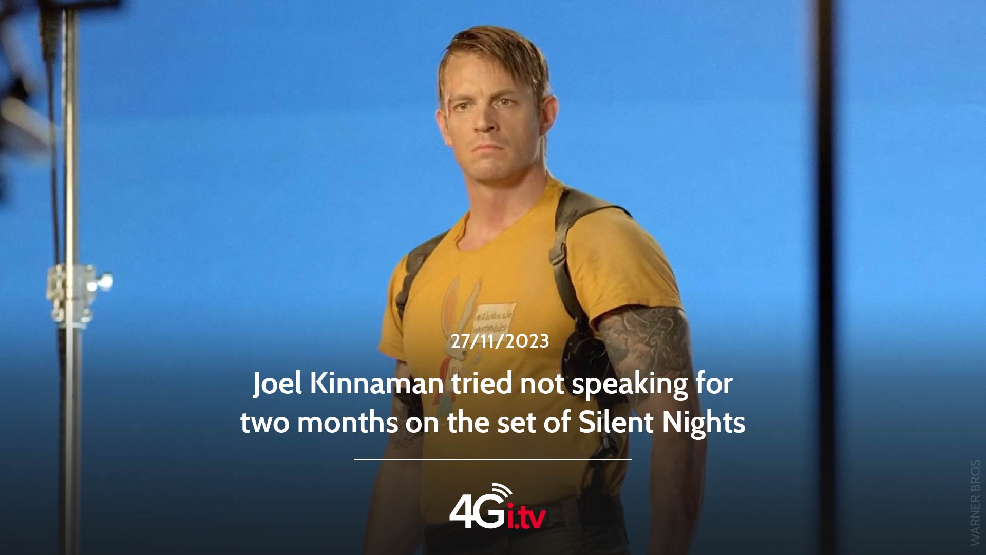 Lee más sobre el artículo Joel Kinnaman tried not speaking for two months on the set of Silent Night