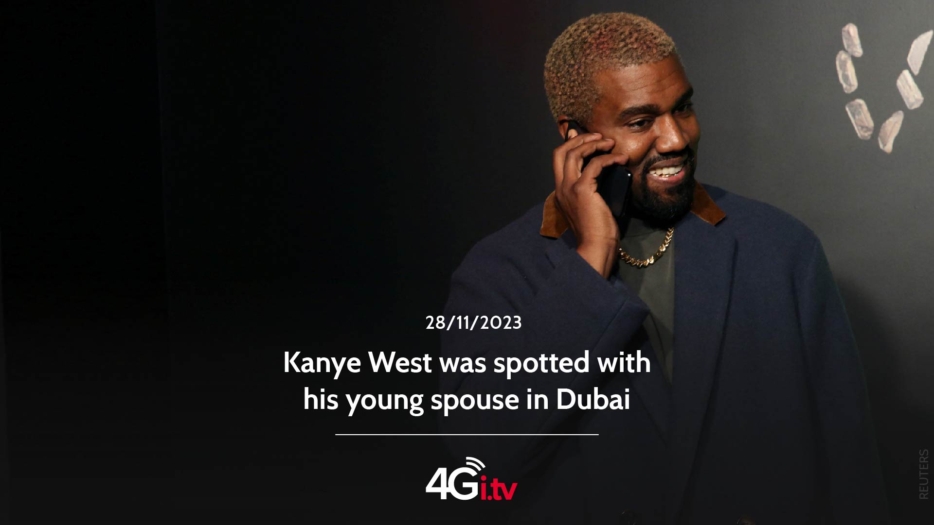 Read more about the article Kanye West was spotted with his young spouse in Dubai