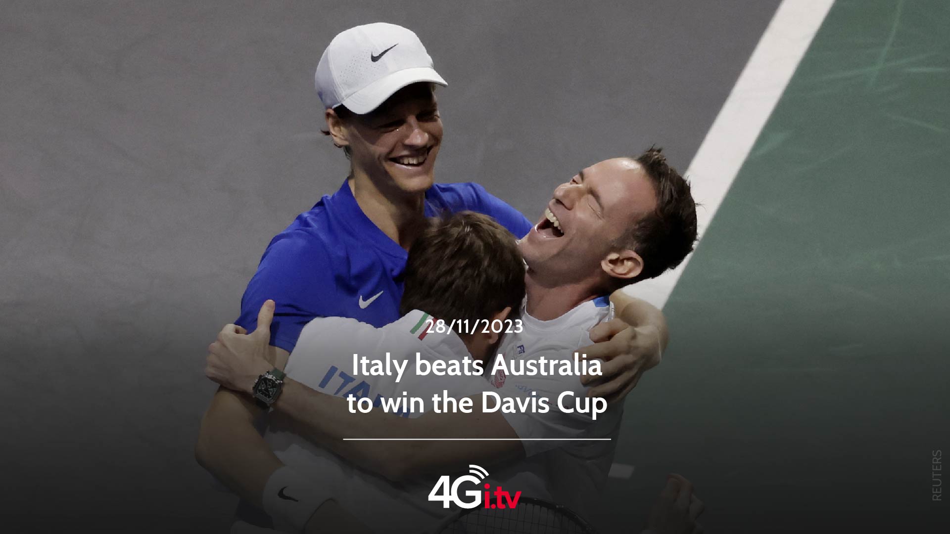 Read more about the article Italy beats Australia to win the Davis Cup