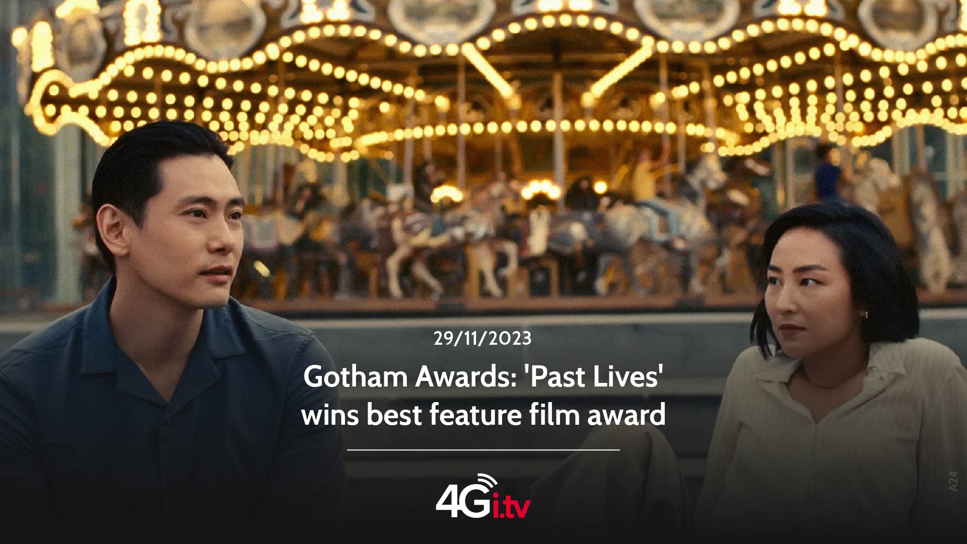 Read more about the article Gotham Awards: ‘Past Lives’ wins best feature film award