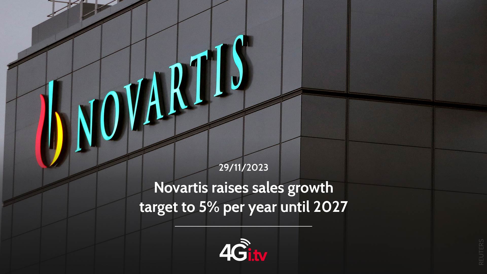 Read more about the article Novartis raises sales growth target to 5% per year until 2027