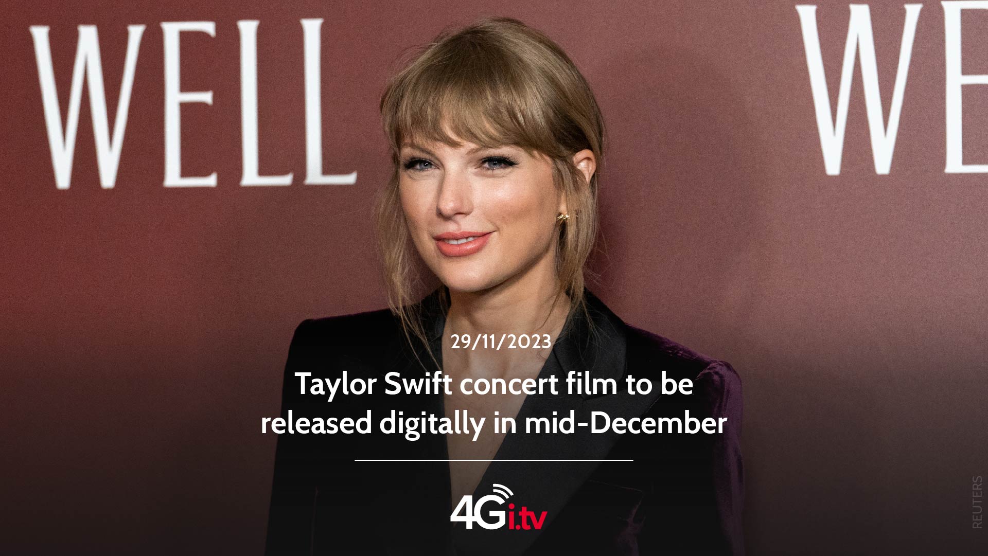 Подробнее о статье Taylor Swift concert film to be released digitally in mid-December