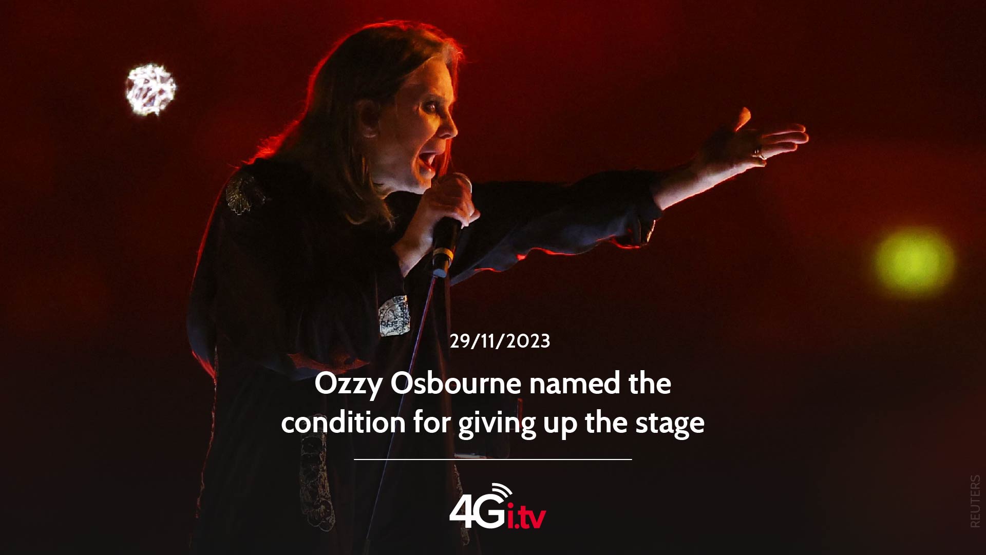 Read more about the article Ozzy Osbourne named the condition for giving up the stage