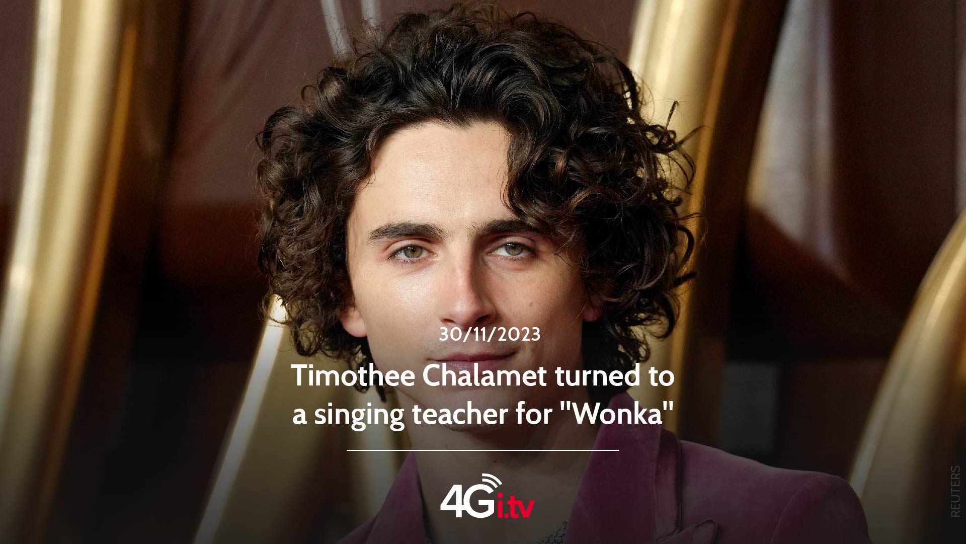 Read more about the article Timothee Chalamet turned to a singing teacher for “Wonka”