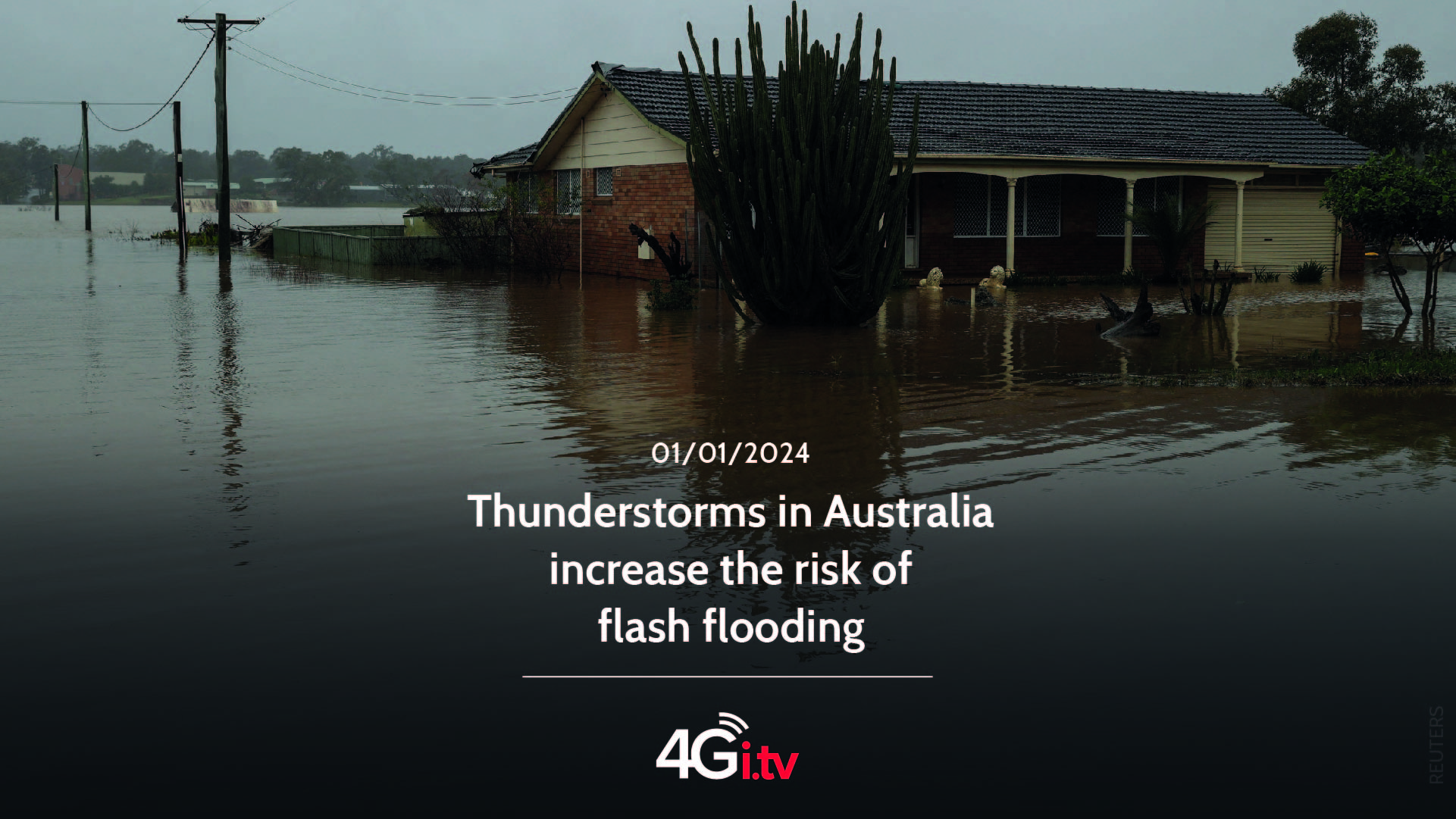 Read more about the article Thunderstorms in Australia increase the risk of flash flooding