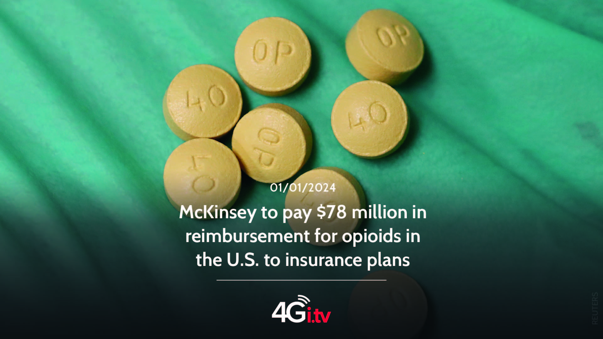 Подробнее о статье McKinsey to pay $78 million in reimbursement for opioids in the U.S. to insurance plans