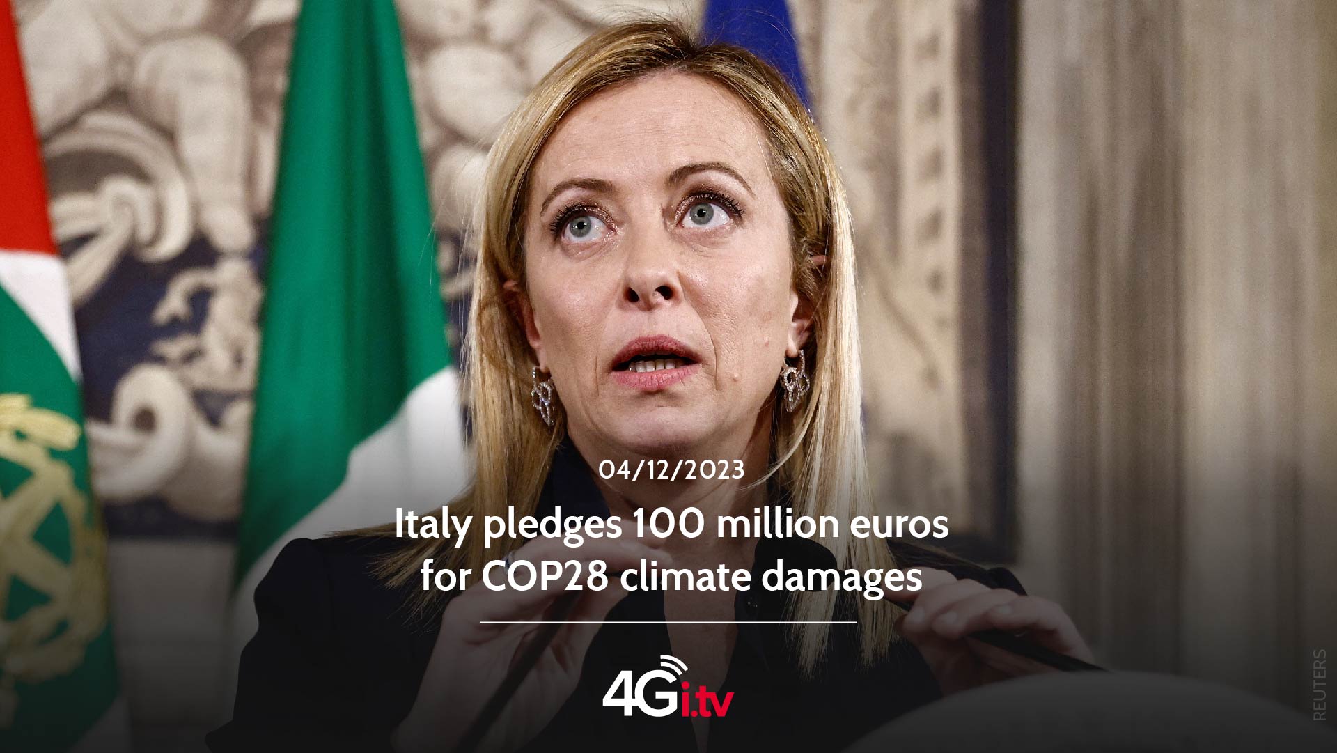 Lesen Sie mehr über den Artikel Italy pledges 100 million euros for COP28 climate damages