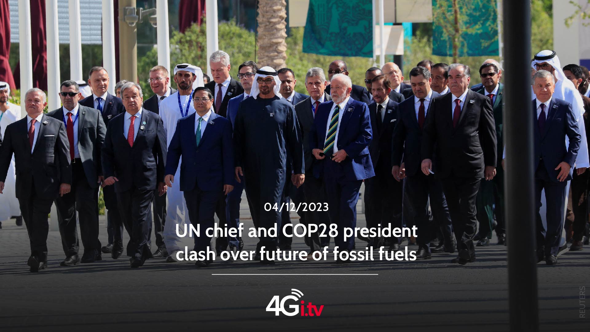 Lesen Sie mehr über den Artikel UN chief and COP28 president clash over future of fossil fuels
