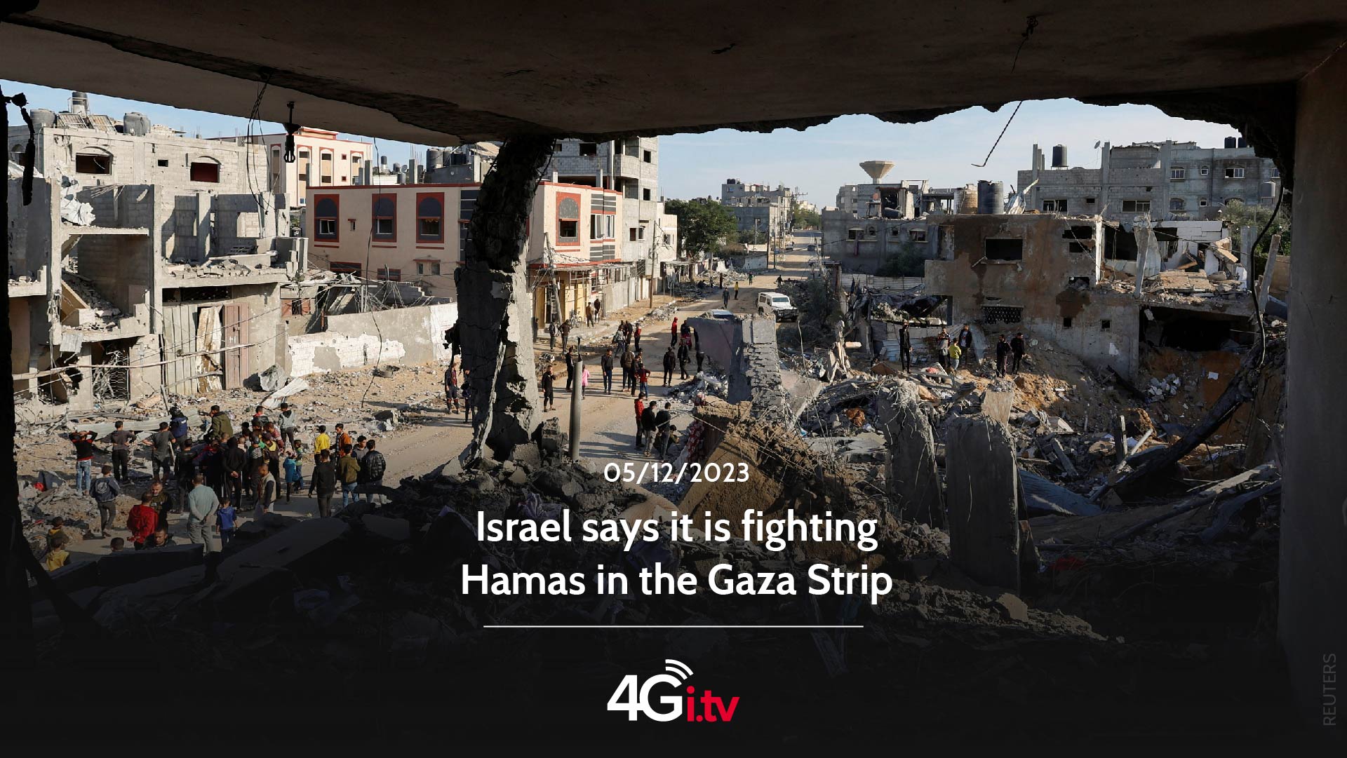 Read more about the article Israel says it is fighting Hamas in the Gaza Strip