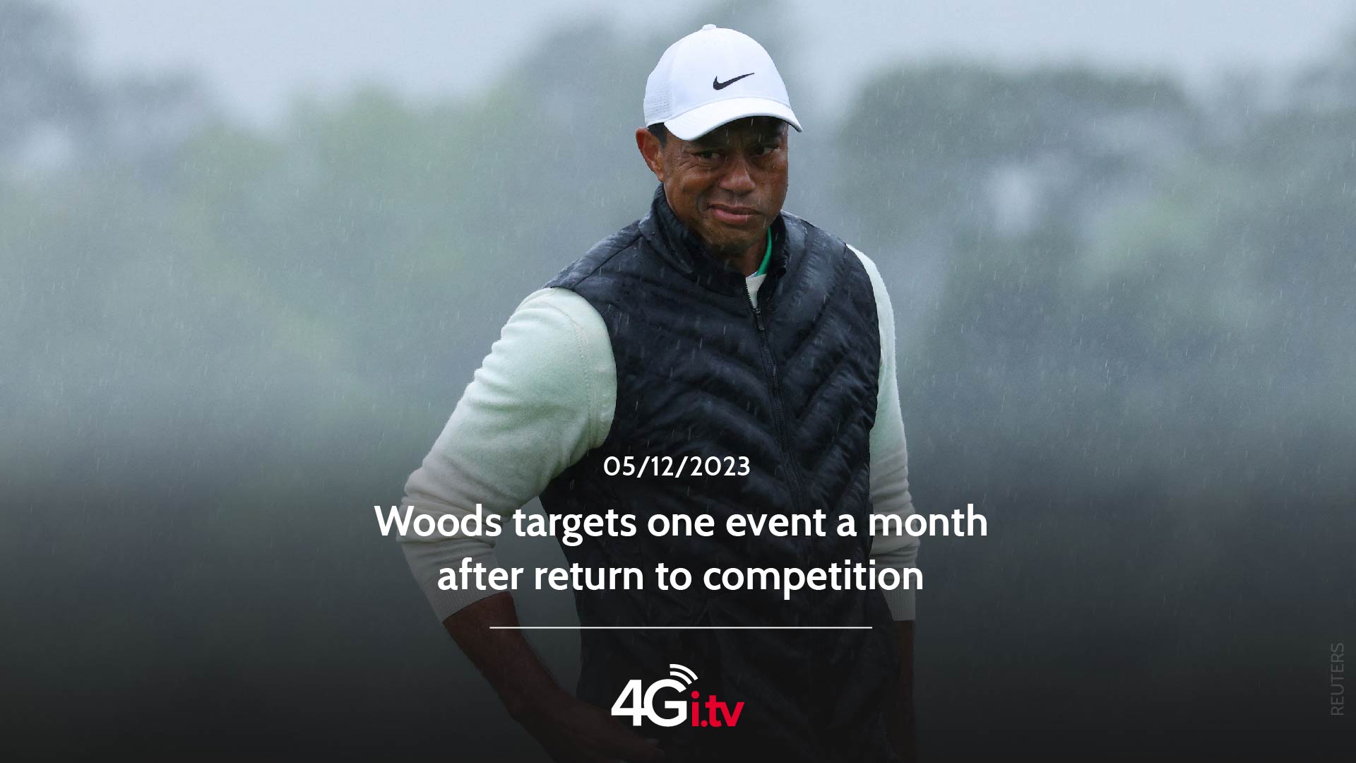 Read more about the article Woods targets one event a month after return to competition