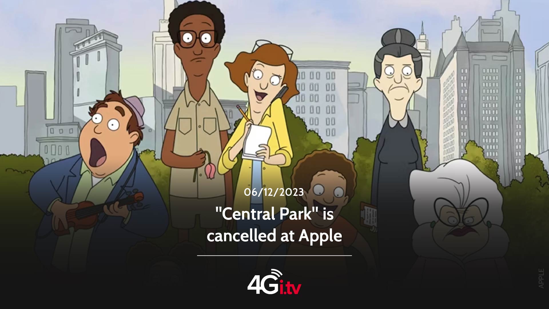 Lesen Sie mehr über den Artikel “Central Park” is cancelled at Apple
