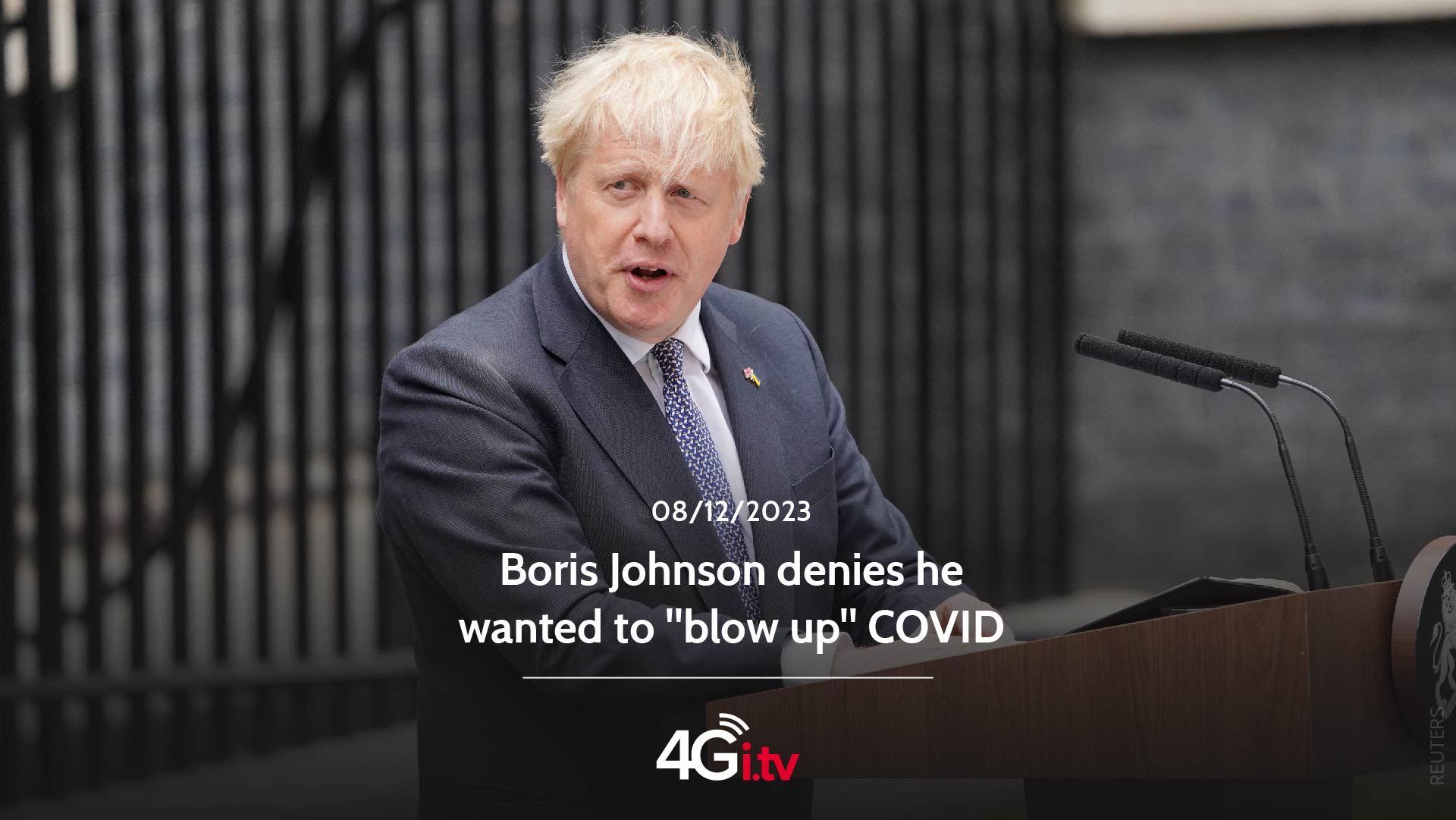 Read more about the article Boris Johnson denies he wanted to “blow up” COVID