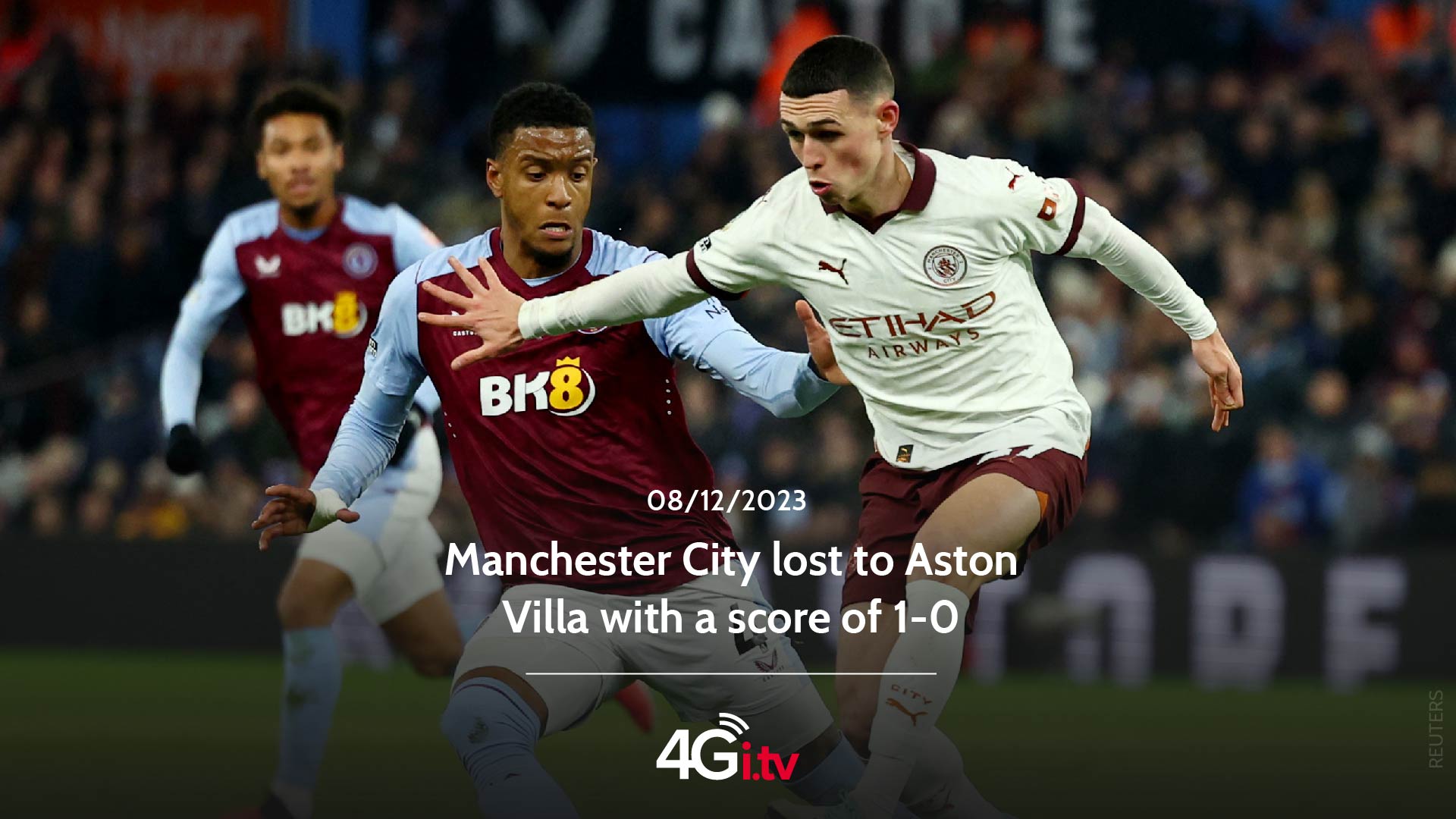 Read more about the article Manchester City lost to Aston Villa with a score of 1-0