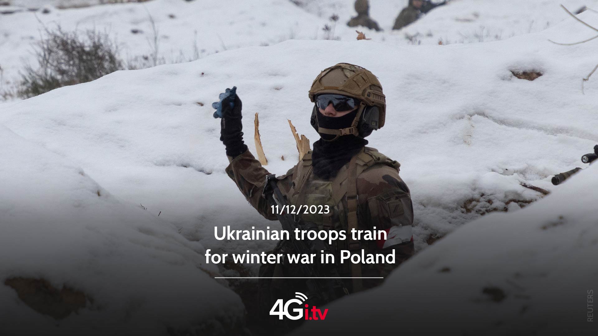 Lee más sobre el artículo Ukrainian troops train for winter war in Poland