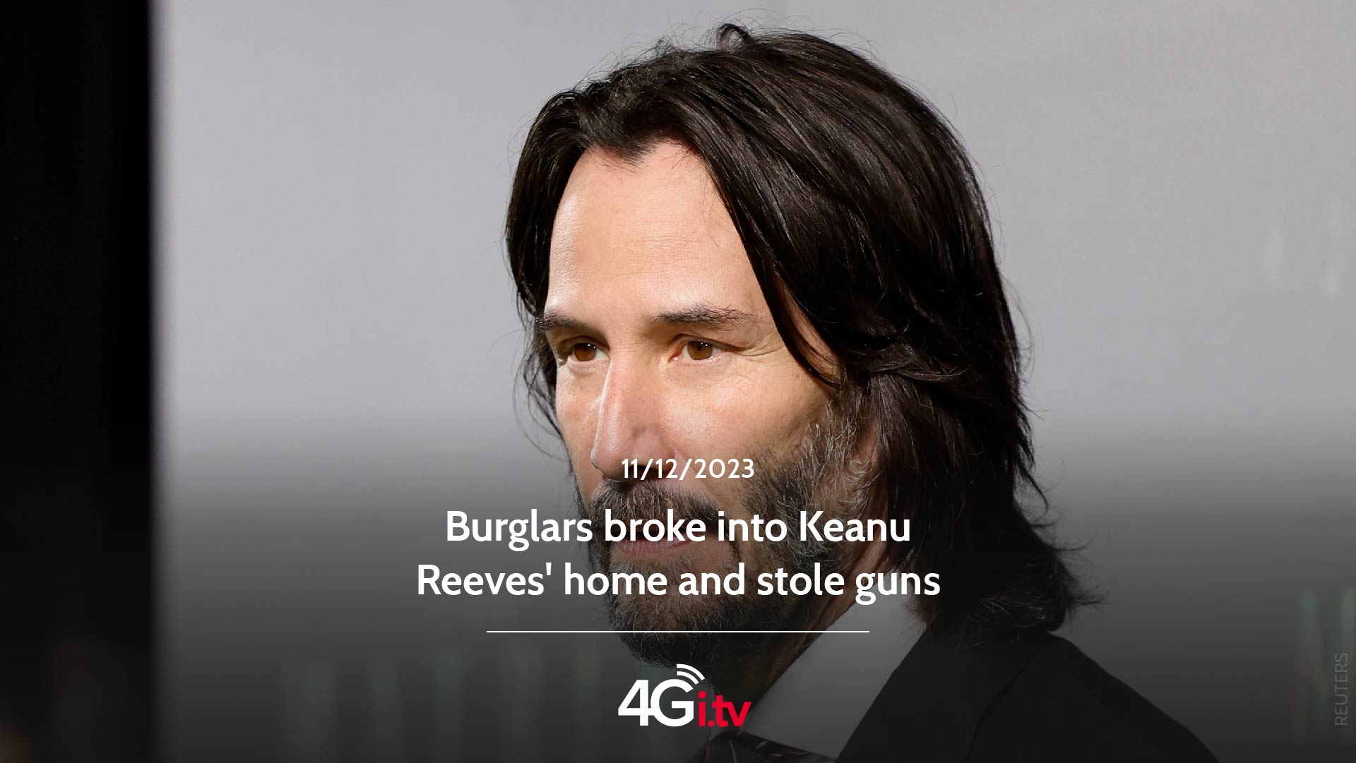 Read more about the article Burglars broke into Keanu Reeves’ home and stole guns