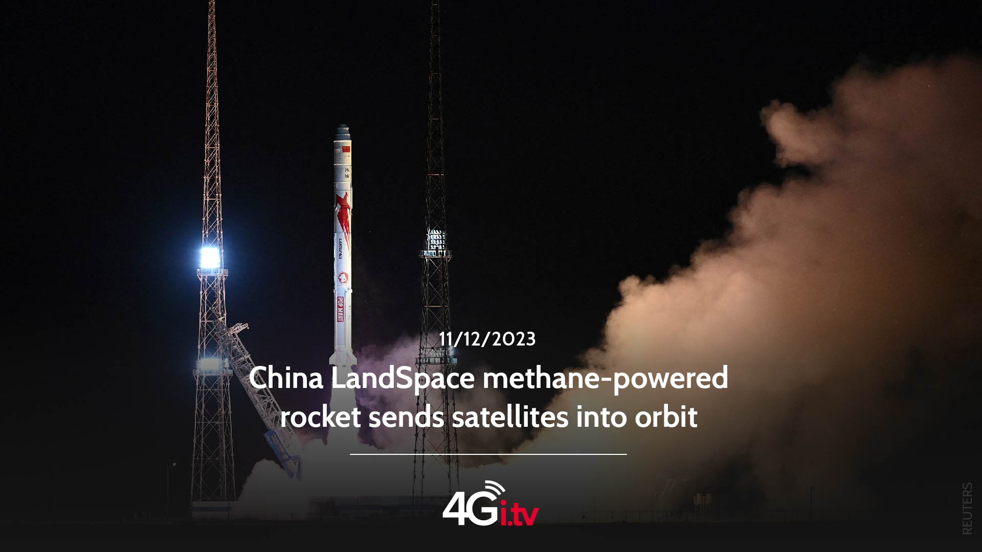 Lee más sobre el artículo China LandSpace methane-powered rocket sends satellites into orbit